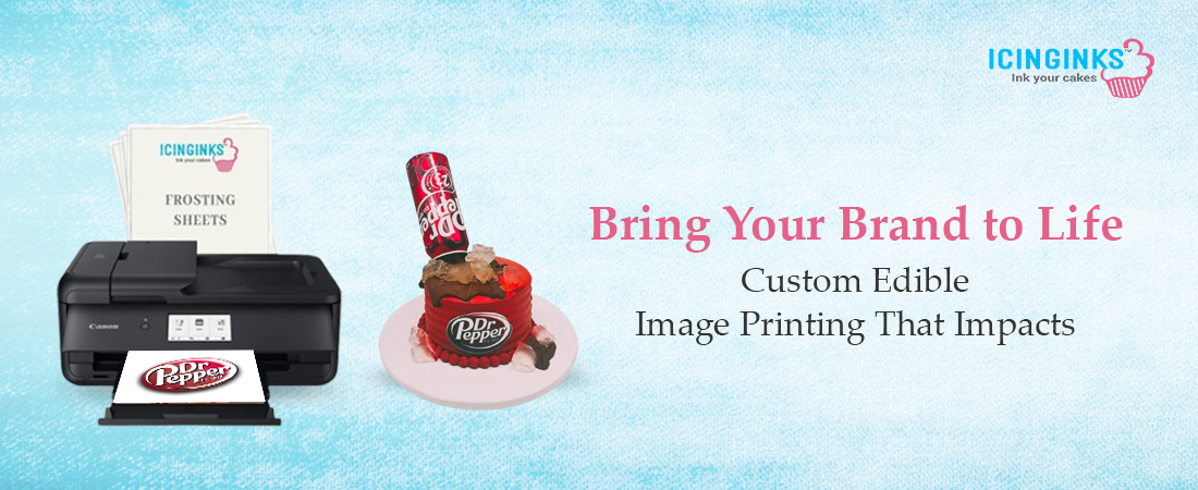 Boost Brand Impact With Icinginks’ Custom Edible Image Printing.