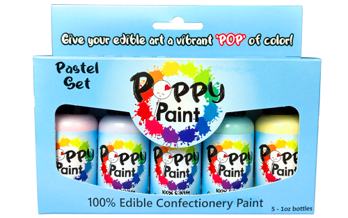 Edible Poppy Paints
