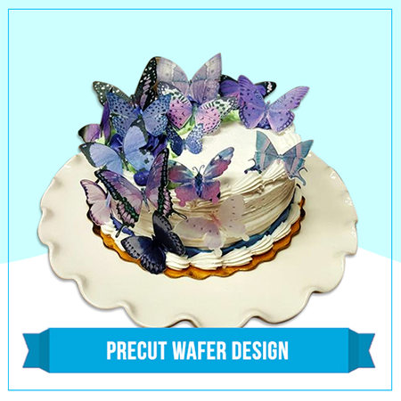 Precut wafer butterflies