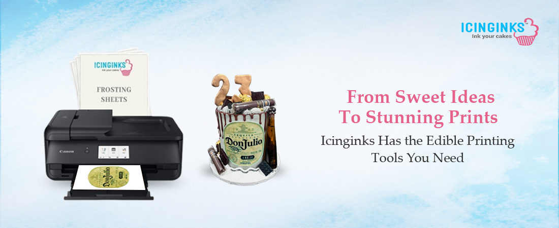 Bring your cakes to life with Icinginks' Edible Ink Printers. 