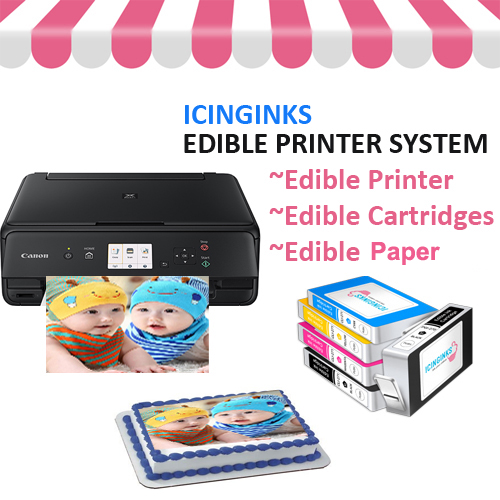 Image Printer Bundle for Cake Decorations 